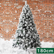 Load image into Gallery viewer, 240CM Christmas Artificial Fake Tree White Cedar Snowflake Trees Snow Flocking Tree New Year Decorations For Home Holiday Mall